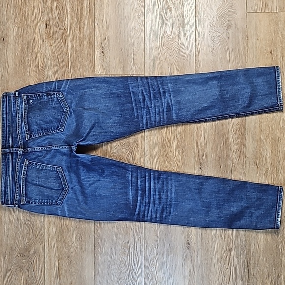 Rag & Bone Dre Low Rise Slim Boyfriend Distressed Destructed Jean in Harper Wash - Picture 9 of 16